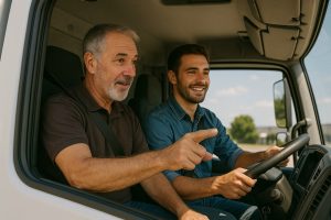 מה צריך לדעת לפני שיעור נהיגה ראשון על משאית
