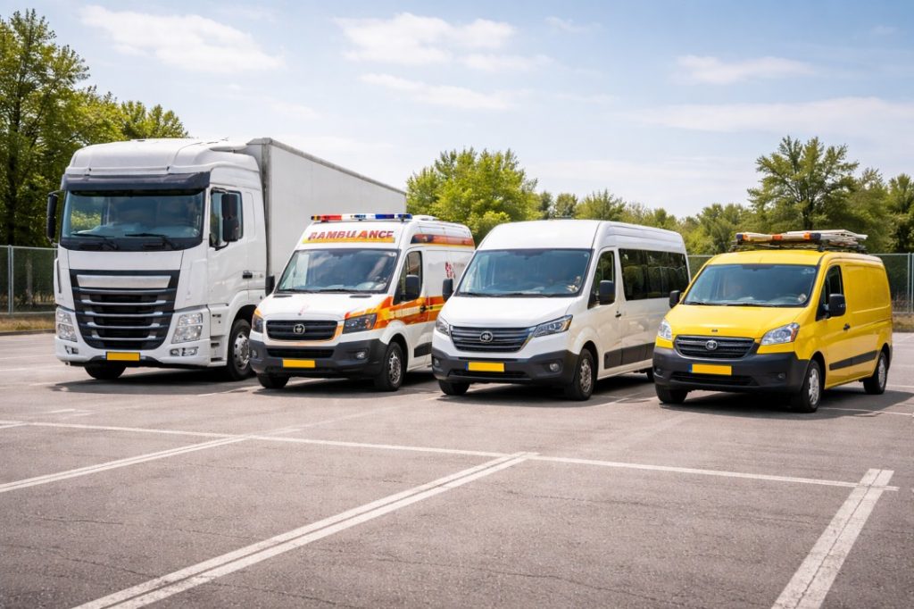 על איזה רכבים אפשר לנהוג עם רישיון C1